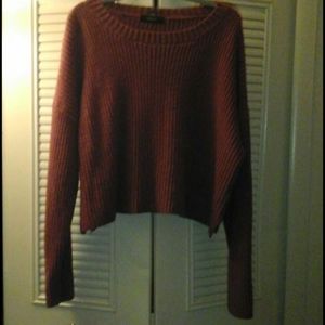 Cropped sweater